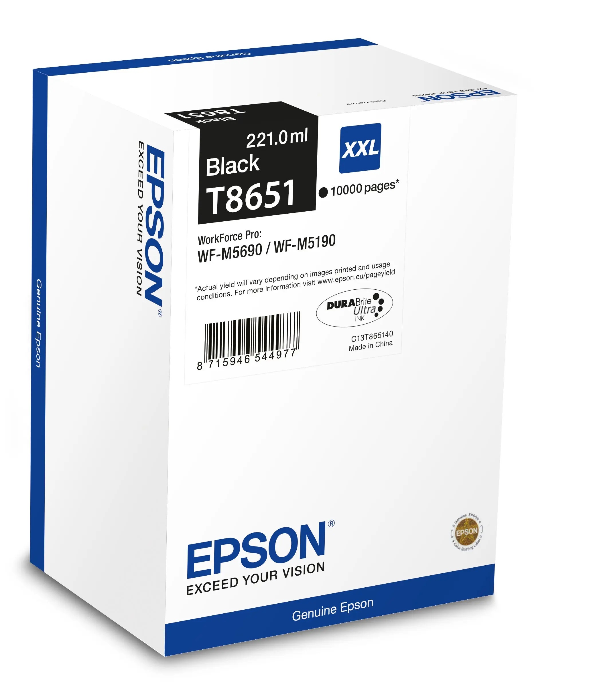 Картридж Epson T8651 Black (C13T865140)